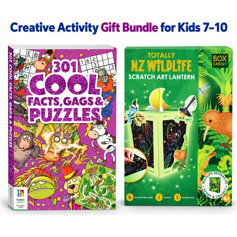 Gift Bundle - Creative and Curious Kids – Wildlife Lantern and Puzzle Book 1 Gift Bundle - Creative and Curious Kids – Wildlife Lantern and Puzzle Book