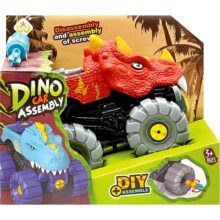 DIY Dino Car Red Dinosaur Truck