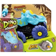 DIY Dino Car Blue Dinosaur Truck