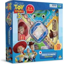 Disney Pixar Toy Story 5 Board Game Press-O-Matic