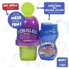 Fubbles No Spill Mini Bubble Tumbler 59ml Purple