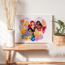 Alternative view of Jnr Jigsaw Disney Princess Shiny Shaped Jigsaw Puzzle 60 Pieces and Activity Book