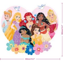 Jnr Jigsaw Disney Princess Shiny Shaped Jigsaw Puzzle 60 Pieces and Activity Book 12 Jnr Jigsaw Disney Princess Shiny Shaped Jigsaw Puzzle 60 Pieces and Activity Book - Image 5