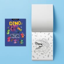 Kaleidoscope Colouring Kit Dino Disco 7 Kaleidoscope Colouring Kit Dino Disco - Image 3