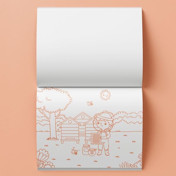 Kaleidoscope Lap Desk Colouring Set Happy Farm 4 Kaleidoscope Lap Desk Colouring Set Happy Farm - Image 4