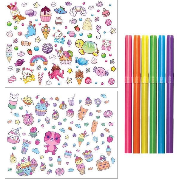 Kaleidoscope Lap Desk Colouring Set Sweet Treats 2 Kaleidoscope Lap Desk Colouring Set Sweet Treats - Image 2
