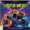 Kaleidoscope Monster Motors Colouring Book