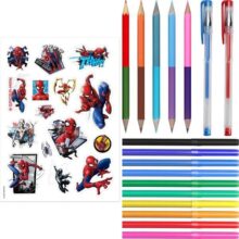 Alternative view of Kaleidoscope Spider-Man Colouring Carry Case