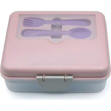 Alternative view of Melii 2 Tier Bento Lunch Box Pink