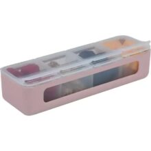 Melii 4 Compartment Snackle Box Pink 6 Melii 4 Compartment Snackle Box Pink - Image 3