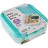 Melii Mini Bento Lunch Box Blue and Mint