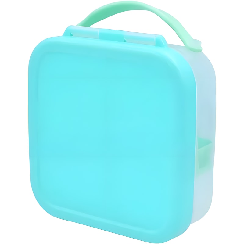 Melii Mini Bento Lunch Box Blue and Mint 3 Melii Mini Bento Lunch Box Blue and Mint - Image 3