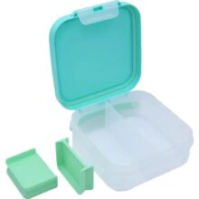 Alternative view of Melii Mini Bento Lunch Box Blue and Mint