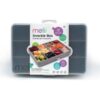 Melii Regular Snackle Box Grey 12 Compartments
