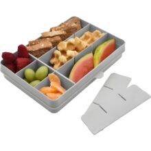 Melii Regular Snackle Box Grey 12 Compartments 6 Melii Regular Snackle Box Grey 12 Compartments - Image 3