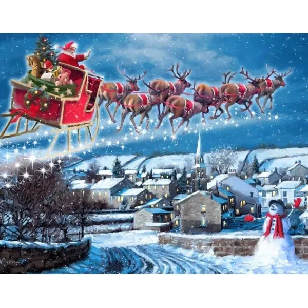Mindbogglers Christmas Jingle Bells 1000 Piece Jigsaw Puzzle 2 Mindbogglers Christmas Jingle Bells 1000 Piece Jigsaw Puzzle - Image 2