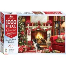 Mindbogglers Christmas Santa's Little Helpers 1000 Piece Jigsaw Puzzle