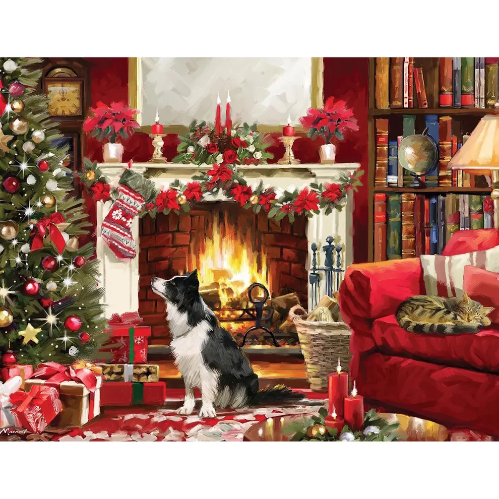 Mindbogglers Christmas Santa's Little Helpers 1000 Piece Jigsaw Puzzle 2 Mindbogglers Christmas Santa's Little Helpers 1000 Piece Jigsaw Puzzle - Image 2