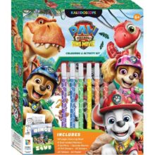 PAW Patrol The Dino Movie Super Kaleidoscope Colouring and Activity Kit