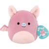 Squishmallows Soft Toy 19cm Jakob Pink Fruit Bat