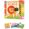 Safari Friends Colours Puzzle and Play Book Set