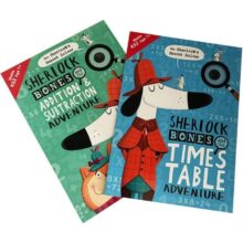 Alternative view of Sherlock Bones Maths Adventure Collection 2 Book Set