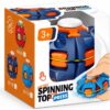 Press and Spin Fidget Ball Dark Blue
