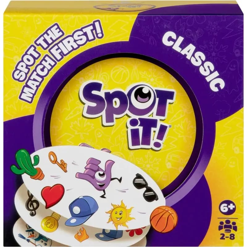 Spot It! Classic Matching Card Game 1 Spot It! Classic Matching Card Game