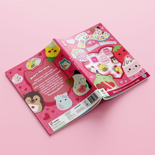I Love Squishmallows Sweet Stickers Activity Book 5 I Love Squishmallows Sweet Stickers Activity Book - Image 5