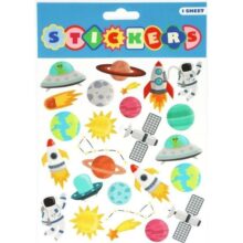Stickers 26 Pack Outer Space