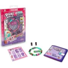 Alternative view of Sticki Rolls Sticki Bands Sticker Bracelet Series 2 Happy Axie