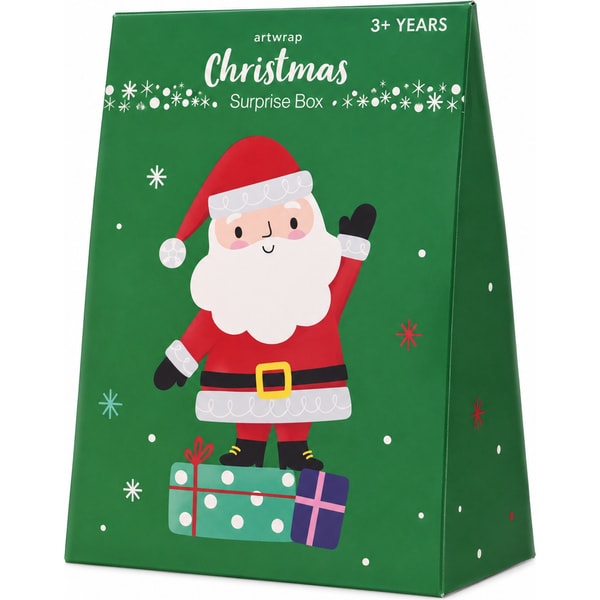 Artwrap Chrismas Surprise Box Green 1 Artwrap Chrismas Surprise Box Green