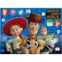 Alternative view of Toy Story 5 Puzzle 300 Piece Woody Buzz and Jessie