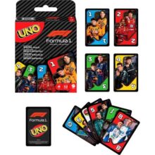 Alternative view of UNO Card Game Formula 1