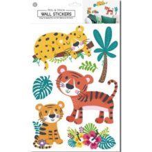 Wall Decoration Stickers 432x250mm Tigers