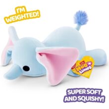 Alternative view of ZURU Hug-A-Lumps Baby Weighted Soft Toy Eliza the Elephant