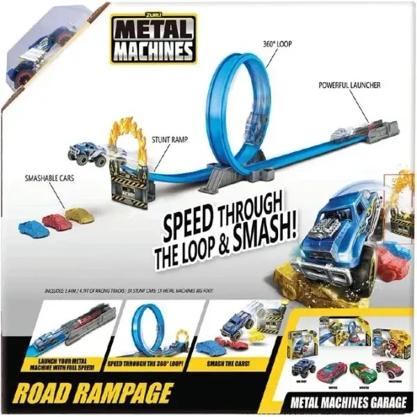 ZURU Metal Machines Road Rampage Track Set 3 ZURU Metal Machines Road Rampage Track Set - Image 3