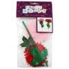 Craft Workshop Make Your Own Felt Flowers Kit 2 Pack Pink and Red