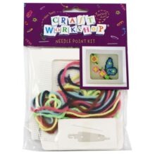 Craft Workshop Needlepoint Craft Kit Butterfly